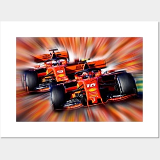 Forza Ferrari ! Posters and Art